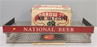 National Beer Advertising Racks & Box