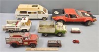 Die-Cast; Pressed Steel & Toy Cars Lot