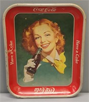 Coca-Cola Coke Advertising Tray
