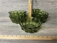 (5) Vintage Glass Dishes