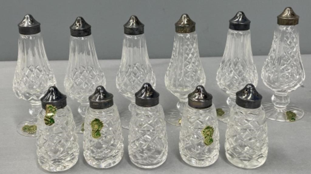 Waterford Cut Glass Crystal Shakers