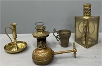 Brass Lighting & Lantern Lot Collection
