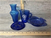 Miscellaneous Blue Glass