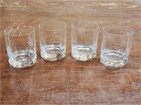 SET OF (4) WHISKEY GLASSES