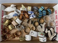 Decorator Napkin Rings Lot Collection