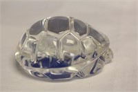 Small Crystal Turtle Paperweight