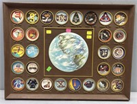 NASA Missions Memorial Plaque Patches
