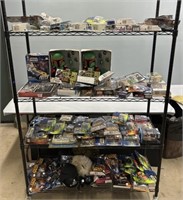 Cart of Star Wars Action Figures Incl. Kenner