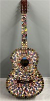 Stone Mosaic Hohner Acoustic Guitar