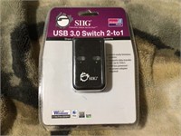 Sing usb 3.0 switch 2~1 New