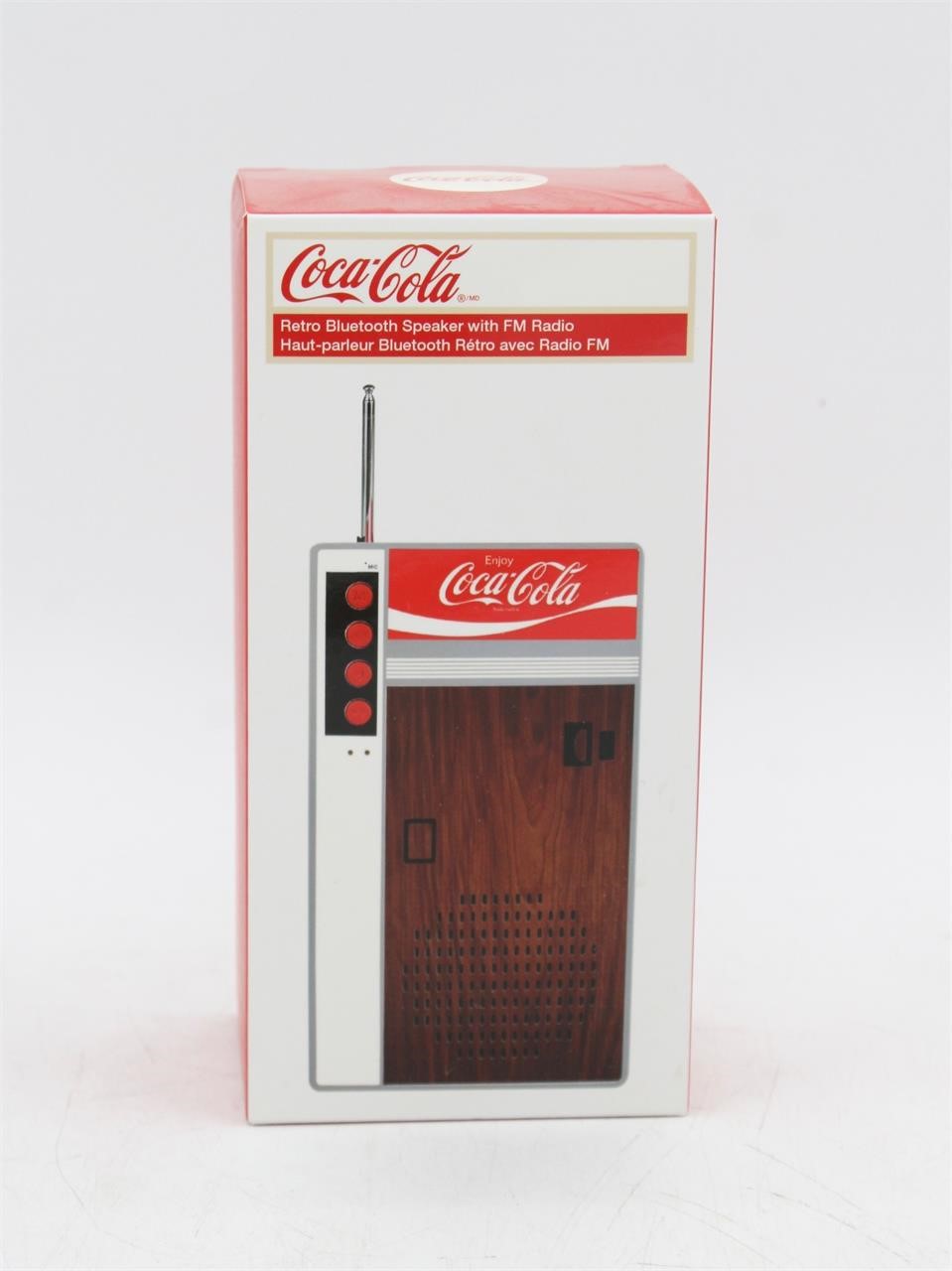 Coca-Cola Retro Bluetooth Speaker New In Box