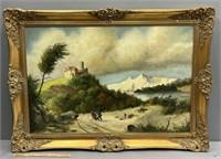 Louis van der Pol Landscape Oil Painting on Canvas