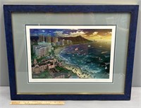 Shore Scene Lithograph Signed & Numbered