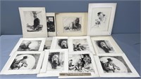 Dwight Case Sturges Engravings Lot Collection