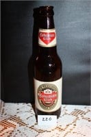 Old Fashioned Bohemian Lager Beer Bottle