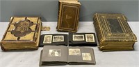 Antique Bibles & Photo Albums Lot