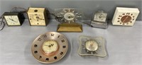 Table & Wall Hanging Clocks Lot Collection