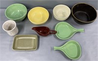 Hall; Knowles & Haeger Pottery Lot Collection