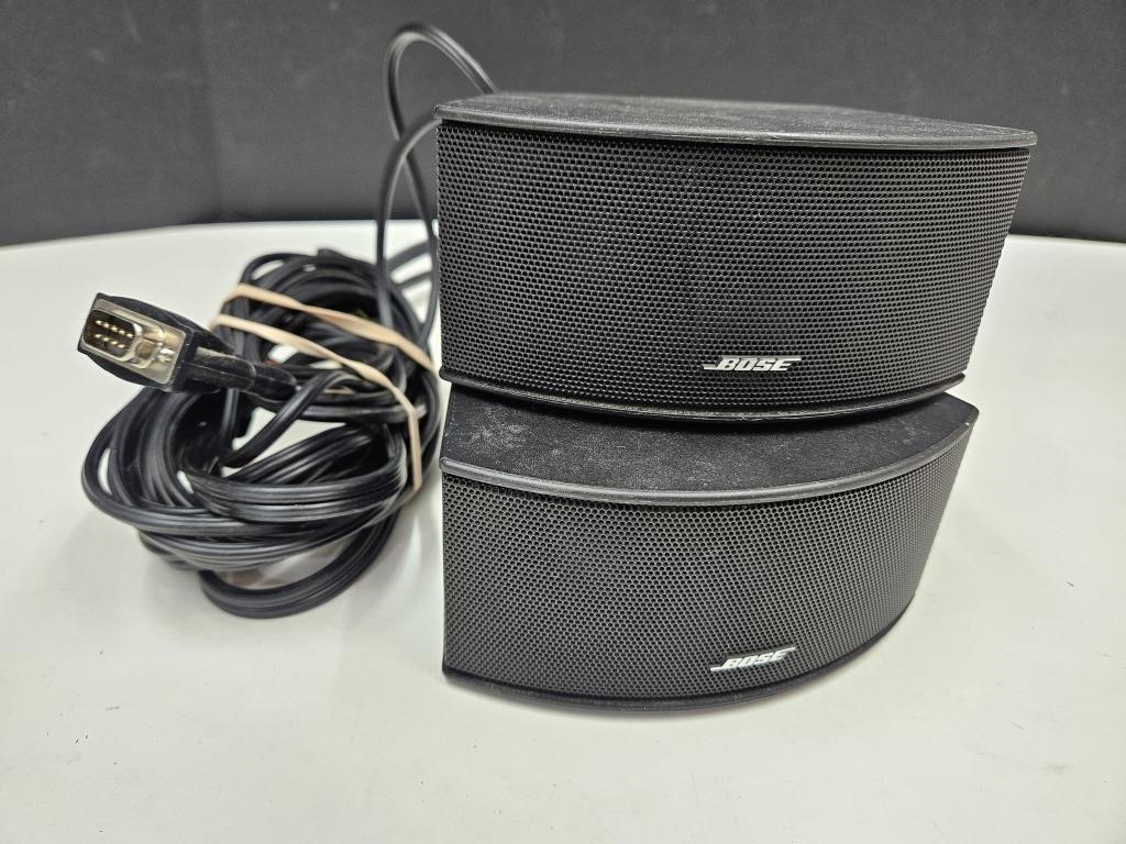 Bose Speakers 5 1/2" w x 2 1/2" high