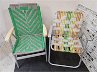 2 Lawn & Patio Aluminum Chairs