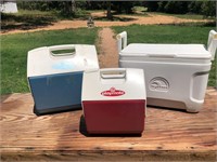 (3) Igloo Coolers - Excellent Condition