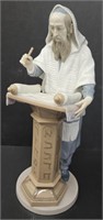 Lladro Porcelain Figure Jewish Scholar