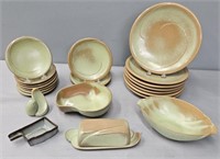 Frankoma Art Pottery Dinnerware Lot