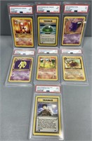 PSA Graded 1st Edition Pokemon Cards