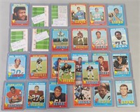 1971 Topps Football Cards & Posters