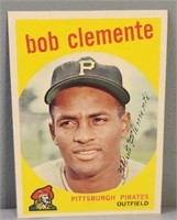 1959 Roberto Clemente Baseball Card