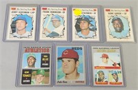 1970 Topps Star Baseball Cards; Aaron; Yaz; Rose