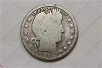 1897 Barber Silver Quarter
