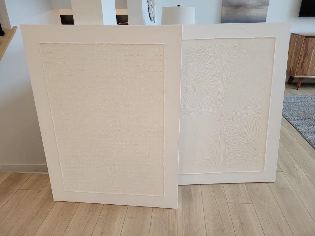 2PC TEXTURED CANVASES