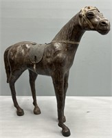 Leather Horse Figure