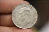 Canadian Silver Half Dollar