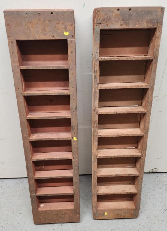 2 Industrial Brick Molds