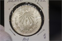 1932 Un Peso Mexico Silver Coin