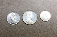 Lot of 3 Canada Coins