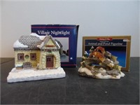 Christmas Village Building & Figurine