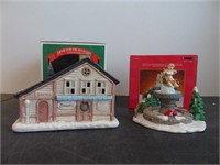 Holiday Town Porcelain Figures