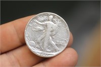 1941 Walking Liberty Silver Half Dollar