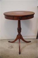 Antique Round Claw Foot Table