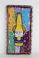 CORONA EXTRA Beer Metal Bar Sign 23"x12"