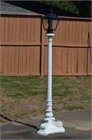 Outdoor Cast Metal Lamp Post