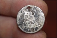 An 1888 Silver Dime