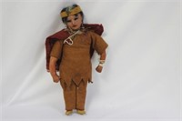 A Vintage Native American Jointed Doll