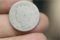 1892 V Nickel