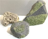 Large Olivine Peridot Natural Stone & Fossil