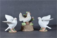 Porcelain Birds & Music Box