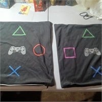 Playstation One Controller Pillow Covers